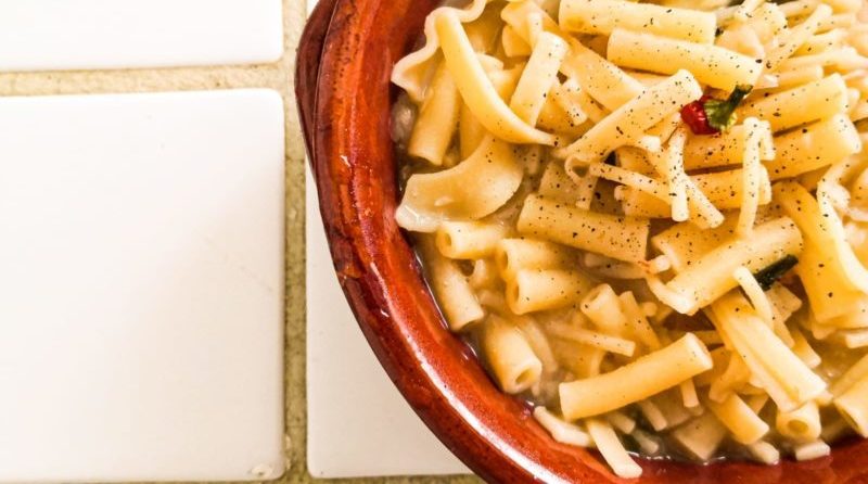 Mixed pasta with beans: the Neapolitan tradition becomes gourmet